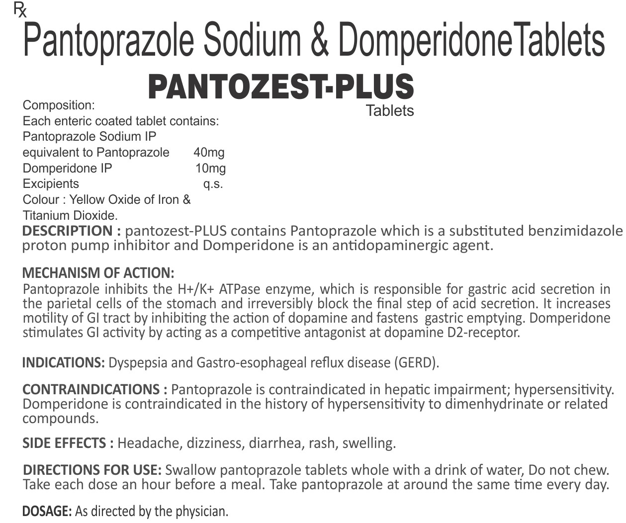 PANTOZEST PLUS TABLET